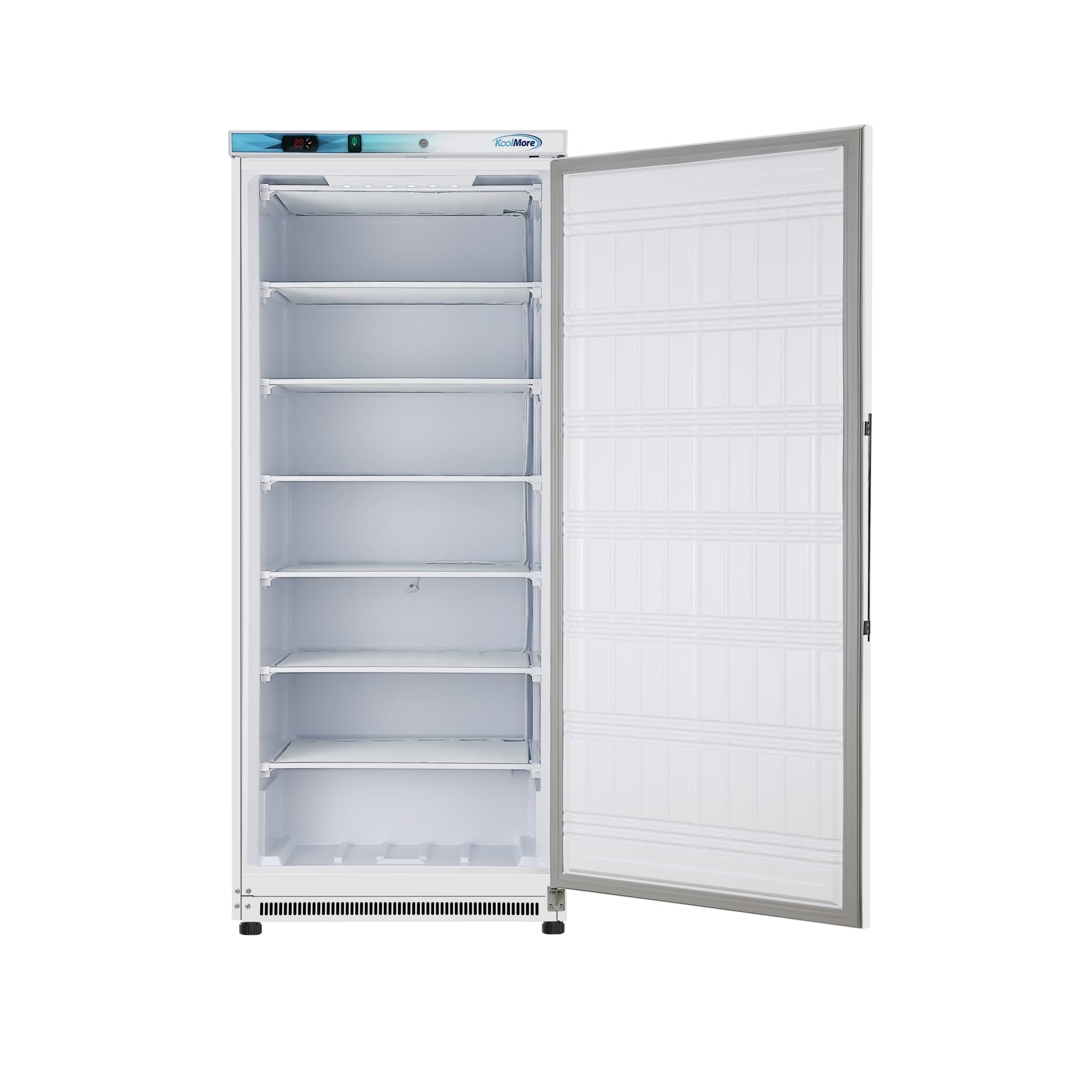 21 Cu. ft. Commercial Reach-in Freezer in White Manual Defrost