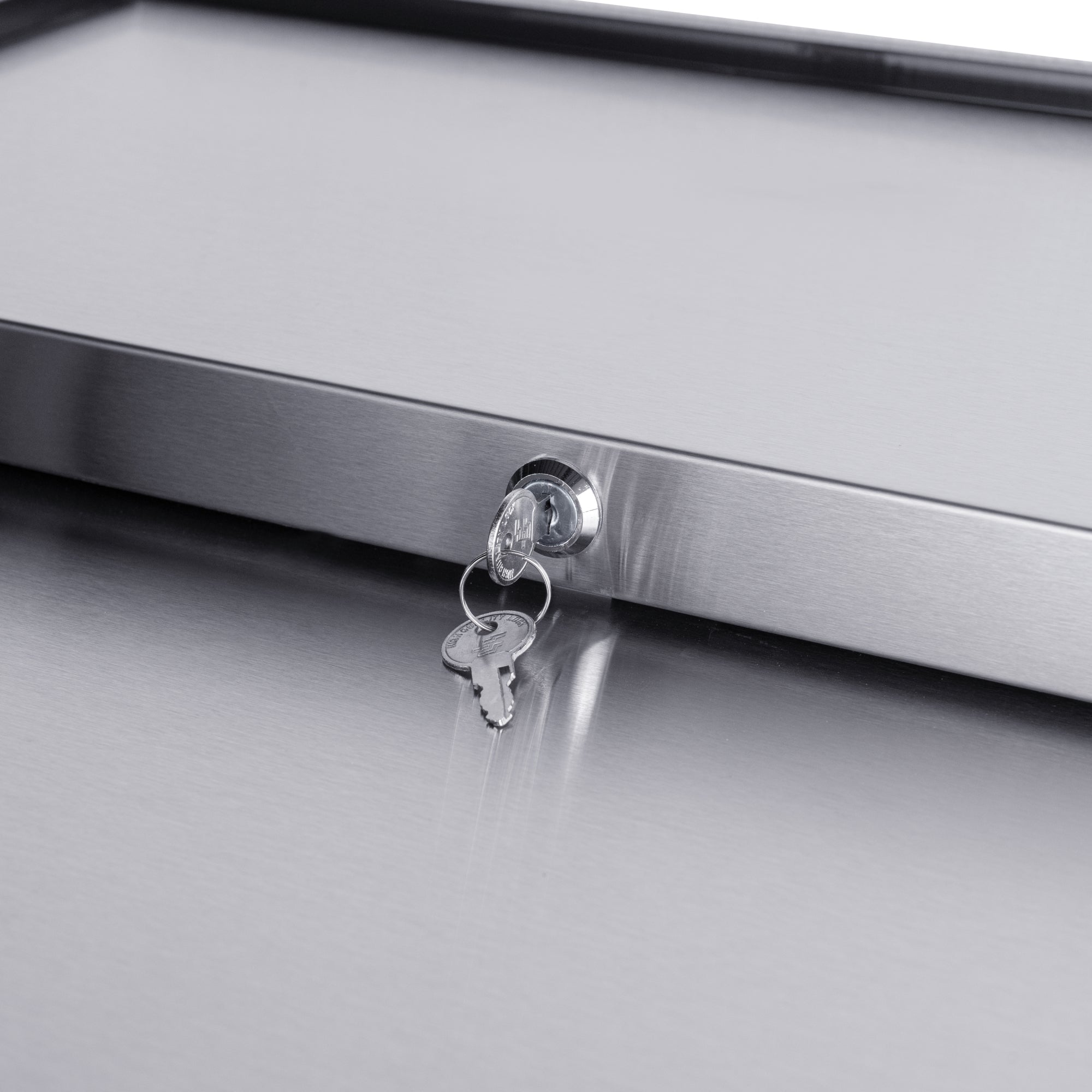 50 in. Commercial Glass Froster in Stainless Steel, ETL Listed, 14 cu. ft.