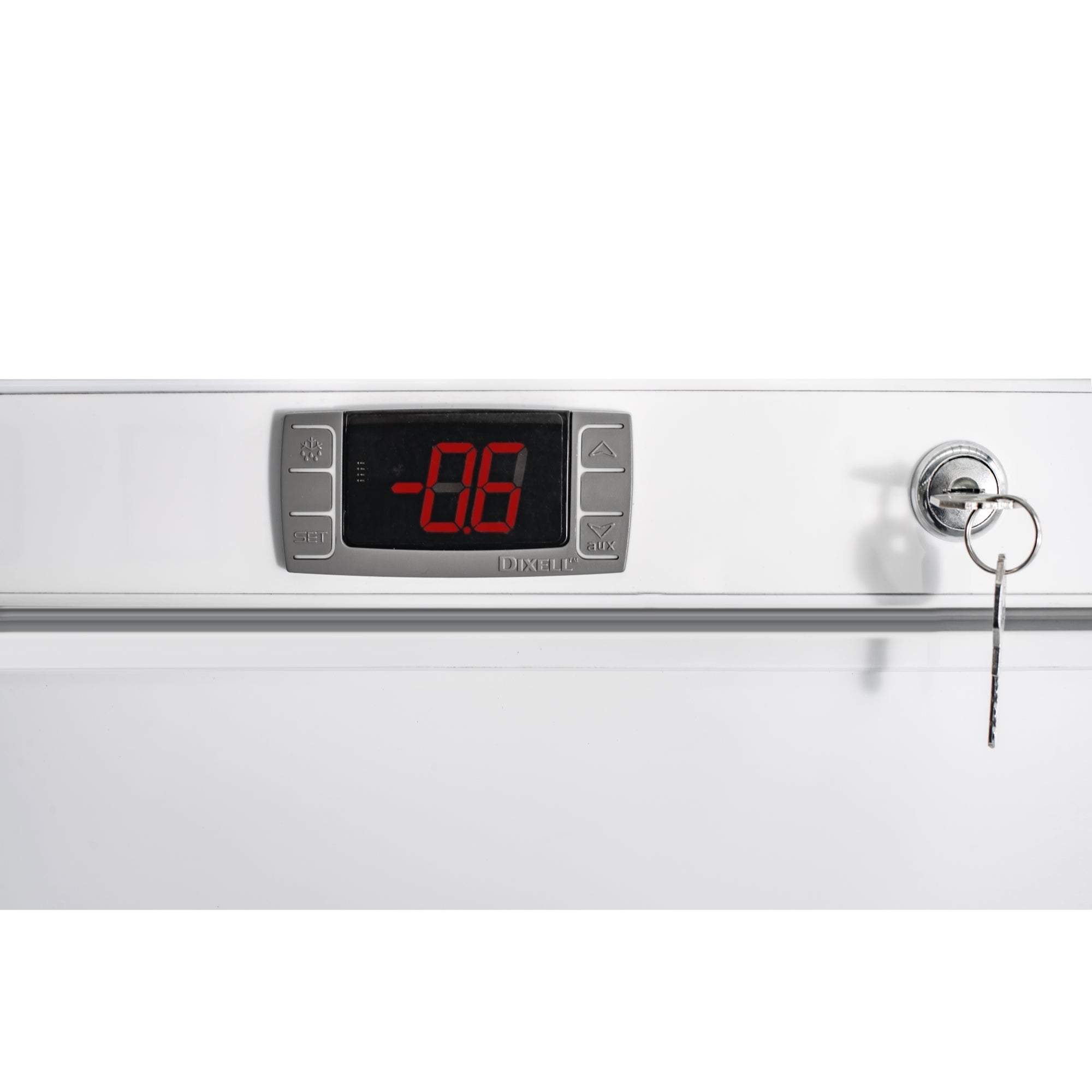 30 in. Commercial Auto-Defrost Reach-In Freezer, 21 cu. ft. in White