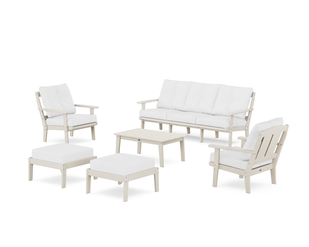 Mission 6-Piece Lounge Sofa Set