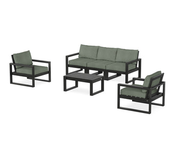 EDGE Sectional 4-Piece Deep Seating Set with Sofa