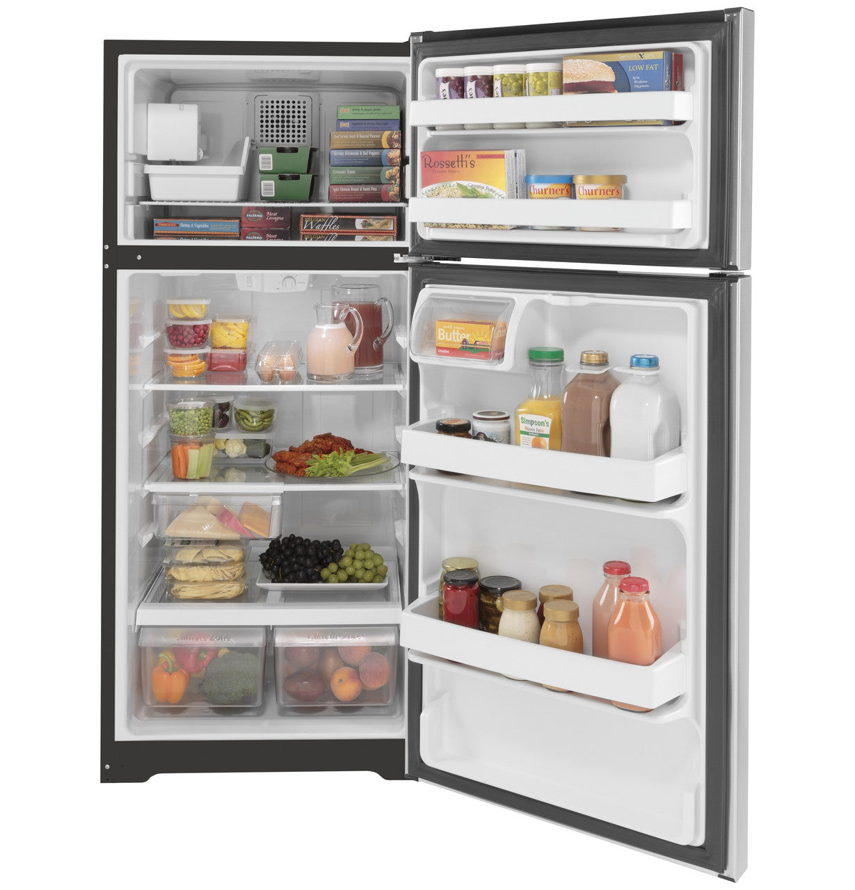 GE GE® ENERGY STAR® 16.6 Cu. Ft. Top-Freezer Refrigerator