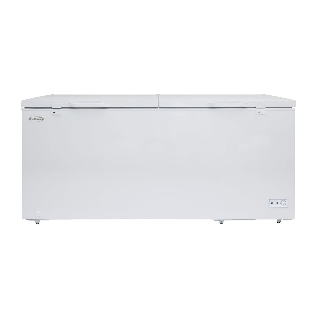 79 in. Commercial Chest Freezer, 30 Cu. Ft. in White, ETL Listed