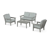 Cottage 4-Piece Deep Seating Set with Loveseat
