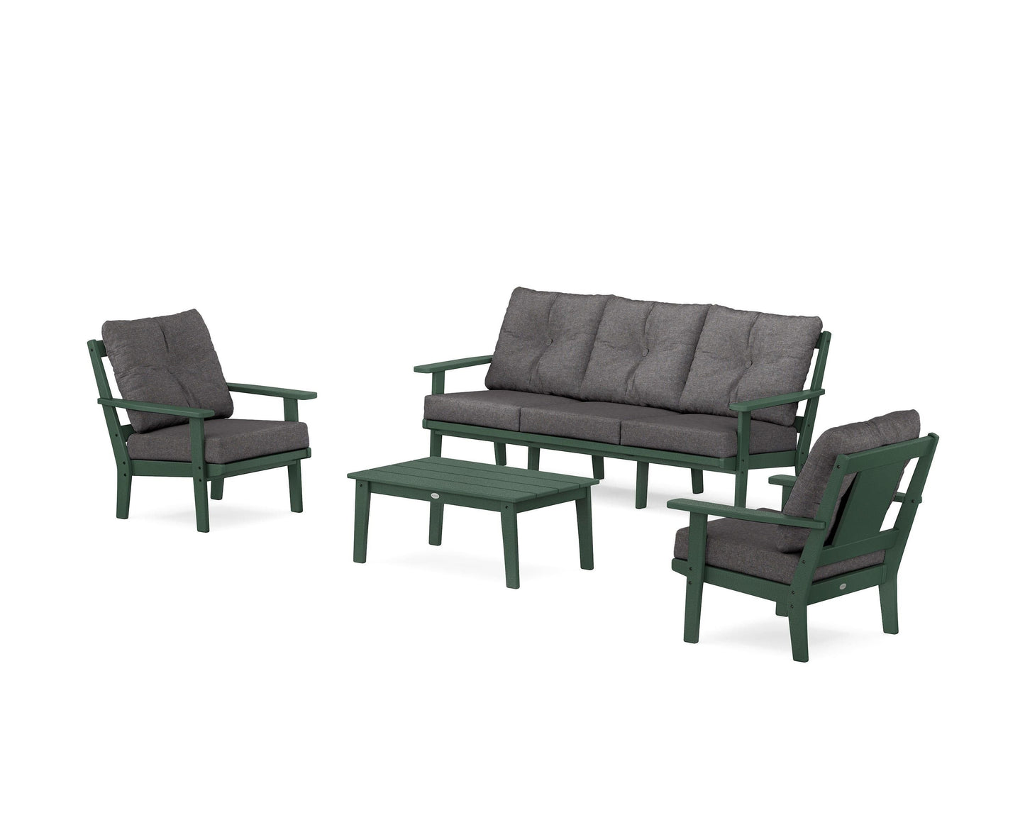Prairie 4-Piece Deep Seating Set with Sofa