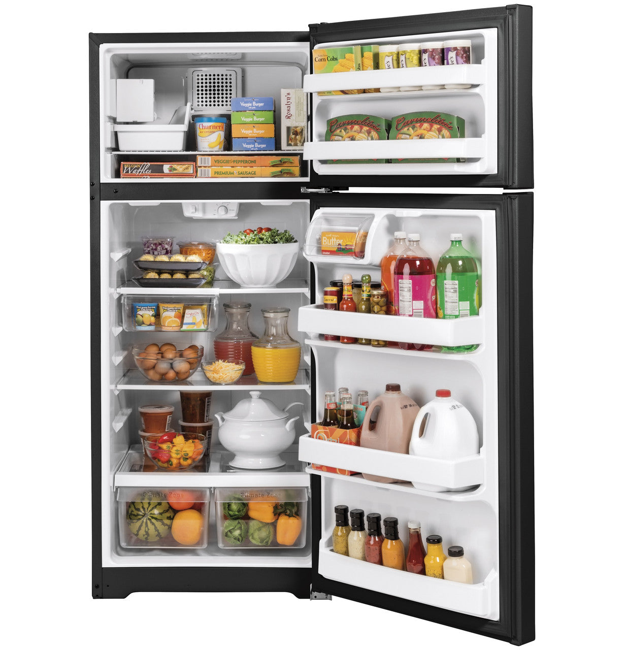 GE GE® ENERGY STAR® 17.5 Cu. Ft. Top-Freezer Refrigerator