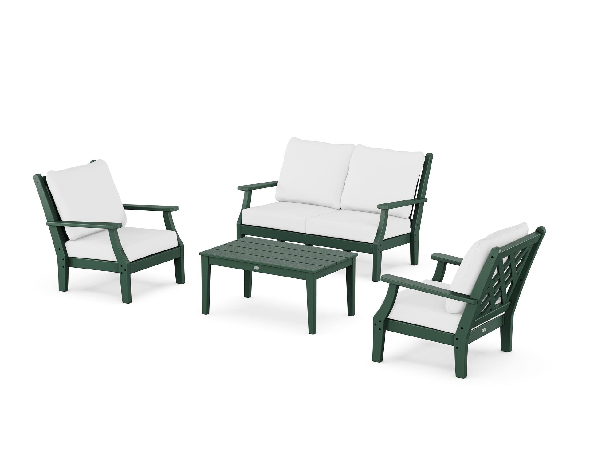 Wovendale 4-Piece Deep Seating Set with Loveseat