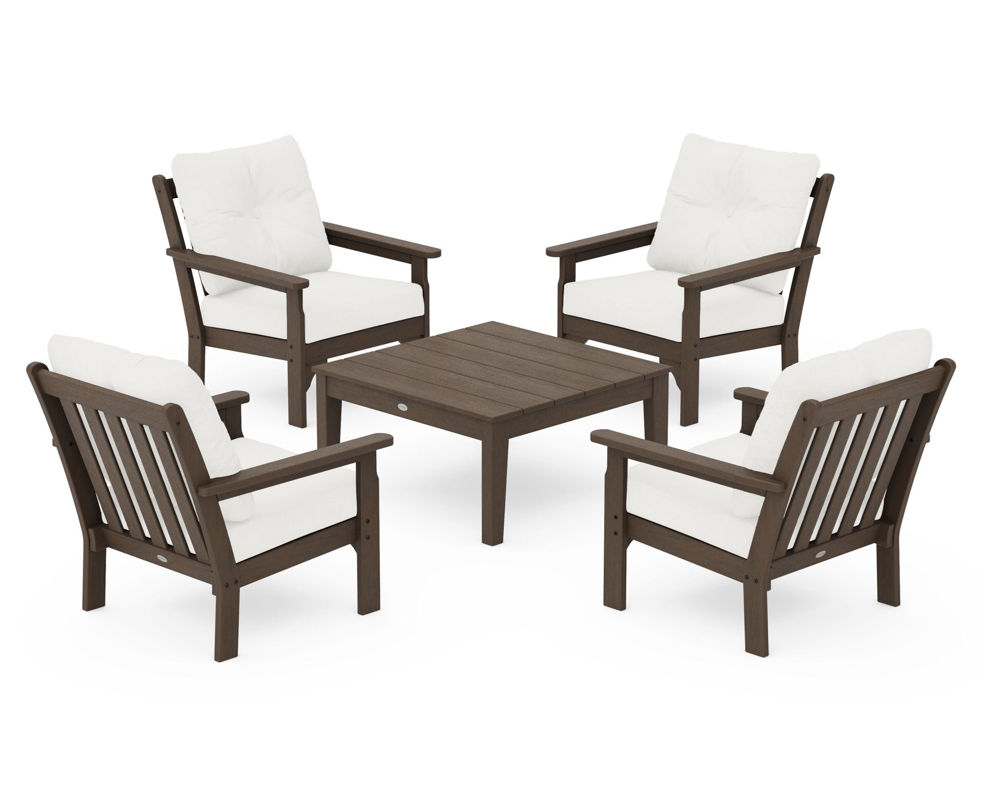 Vineyard 5-Piece Deep Seating Conversation Set