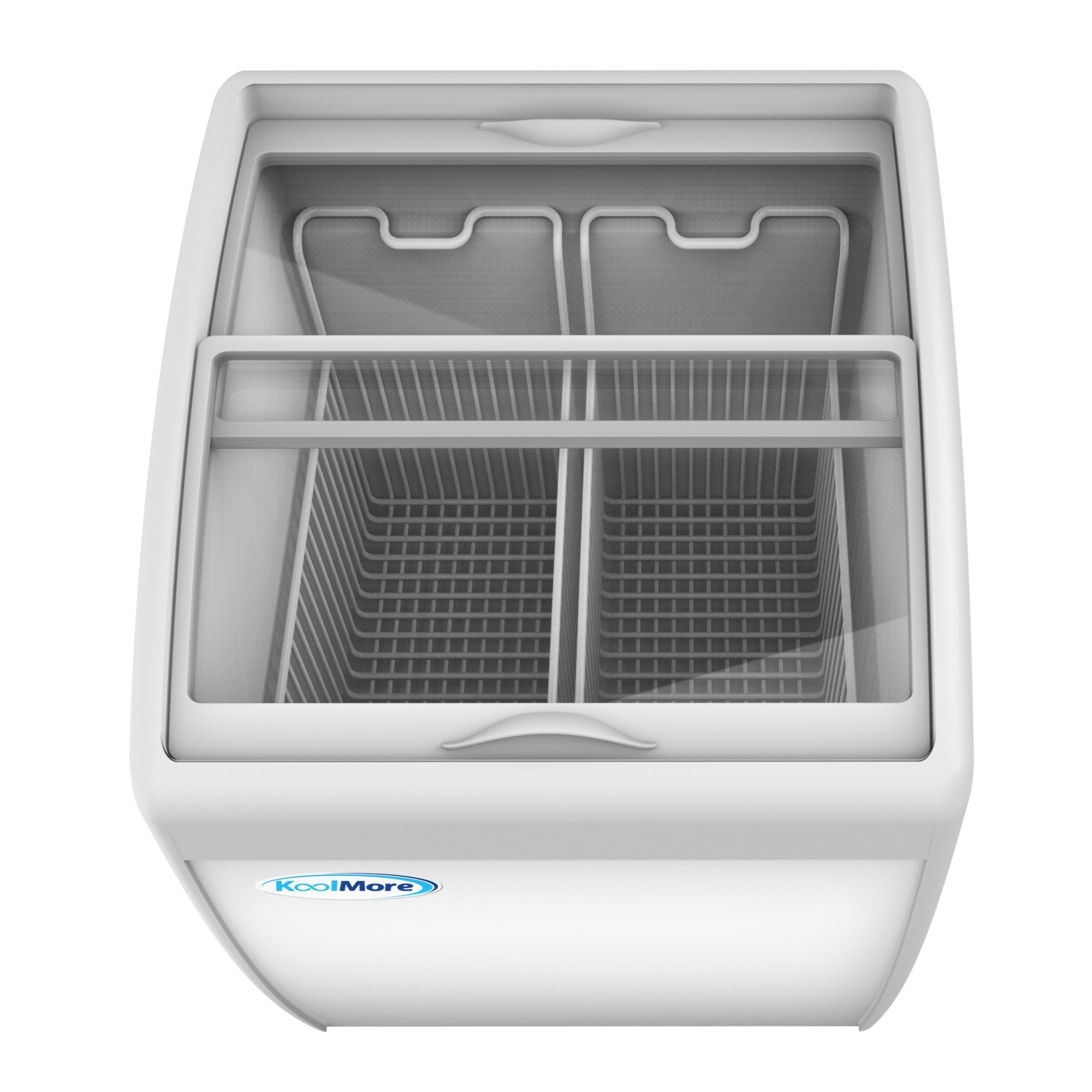 26 in. Display Ice Cream Freezer - 5.7 cu ft.