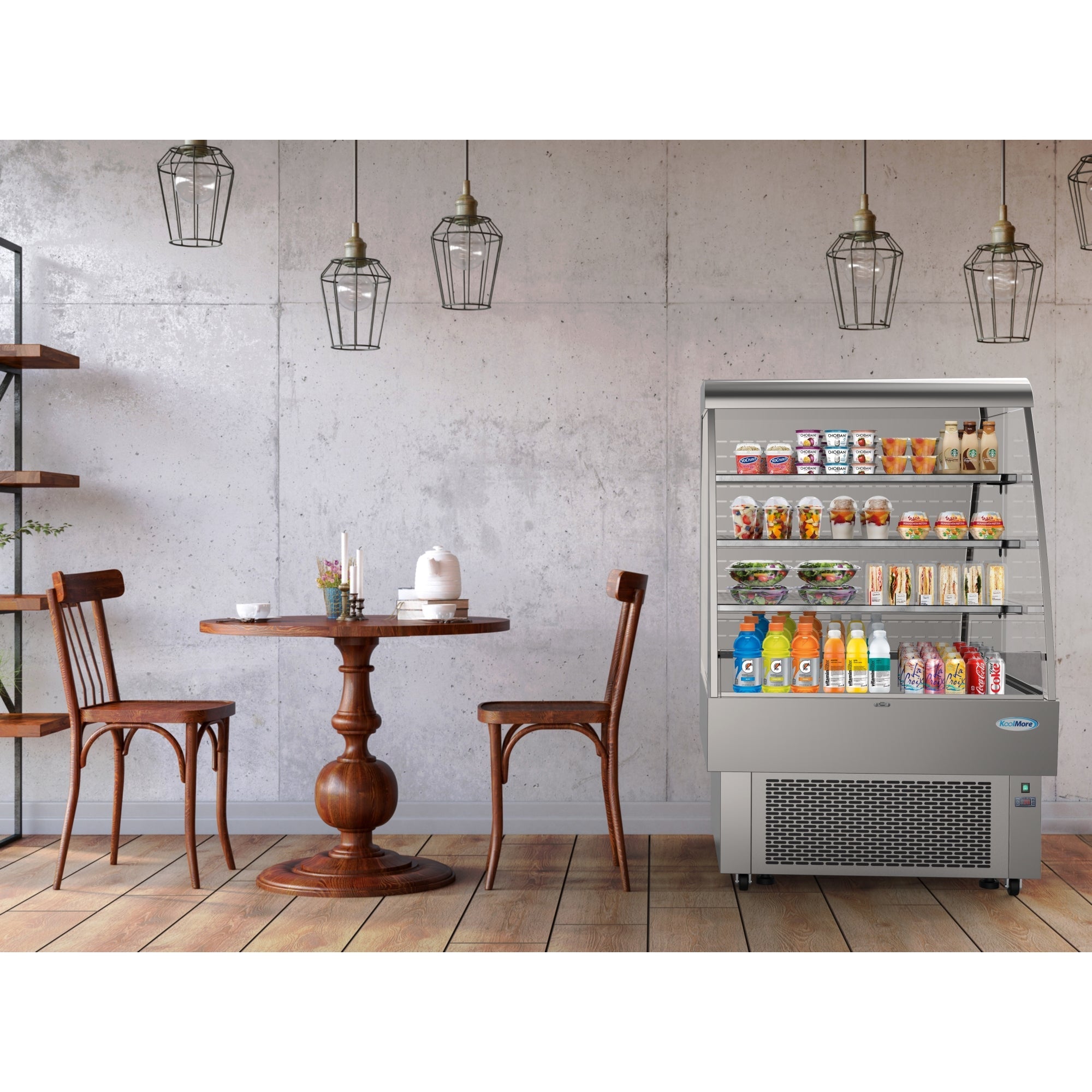 35 in. Open Air Grab and Go Refrigerator - 13.4 Cu Ft. - Wrap