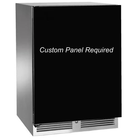 Perlick  24" Signature Series Outdoor Beverage Center with fully integrated solid door, hinge left - Other (HP24BO42L)