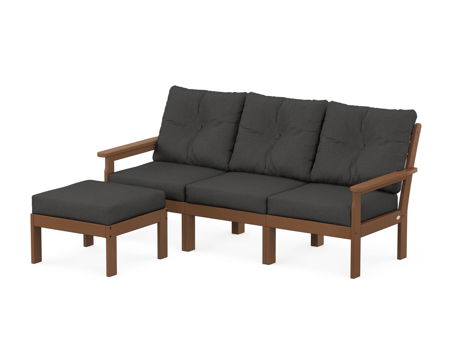 Vineyard 4-Piece Sectional with Ottoman