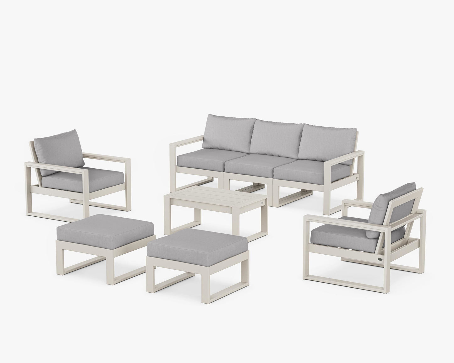 EDGE Sectional 8-Piece Lounge Sofa Set