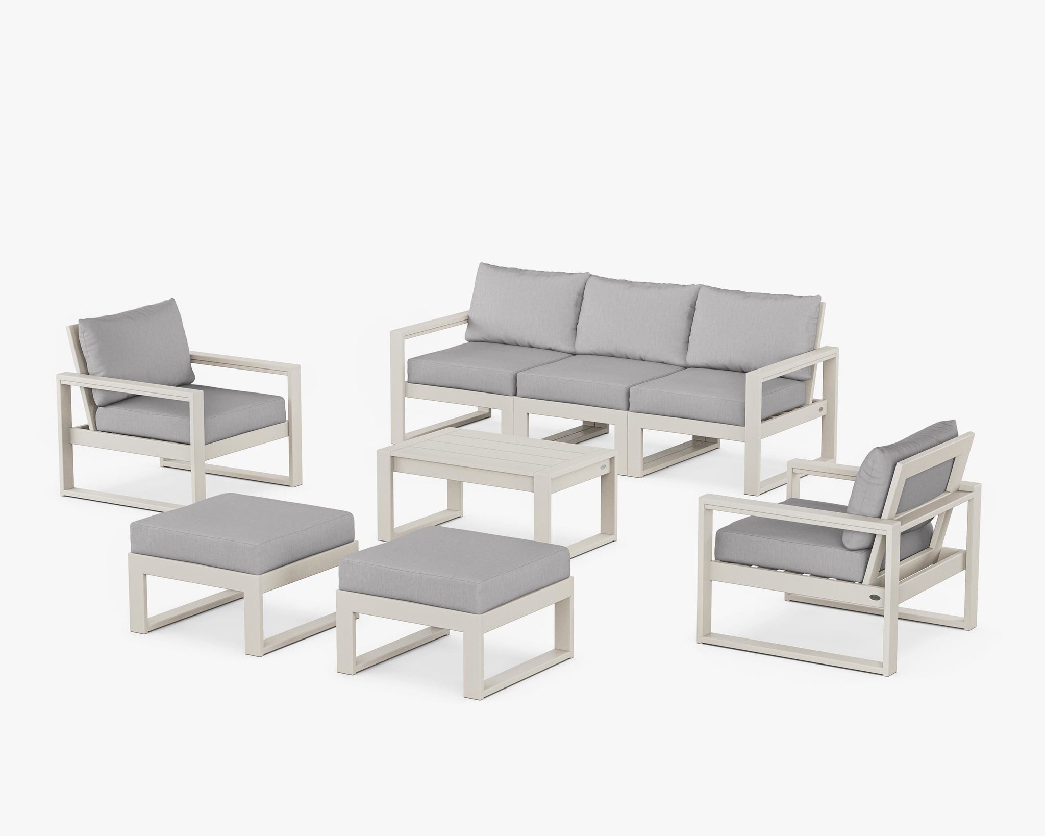 EDGE Sectional 8-Piece Lounge Sofa Set