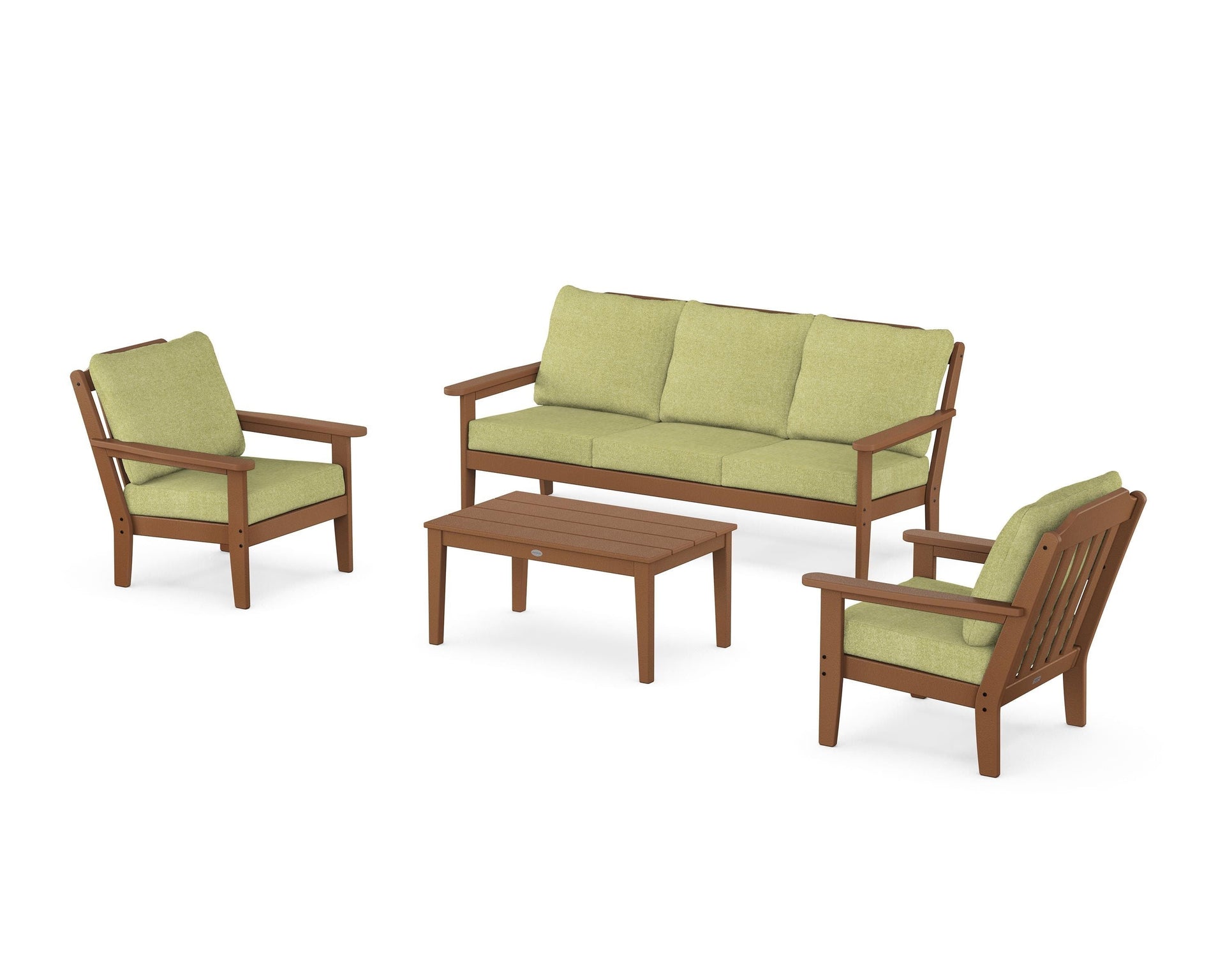 Cottage 4-Piece Deep Seating Set with Sofa