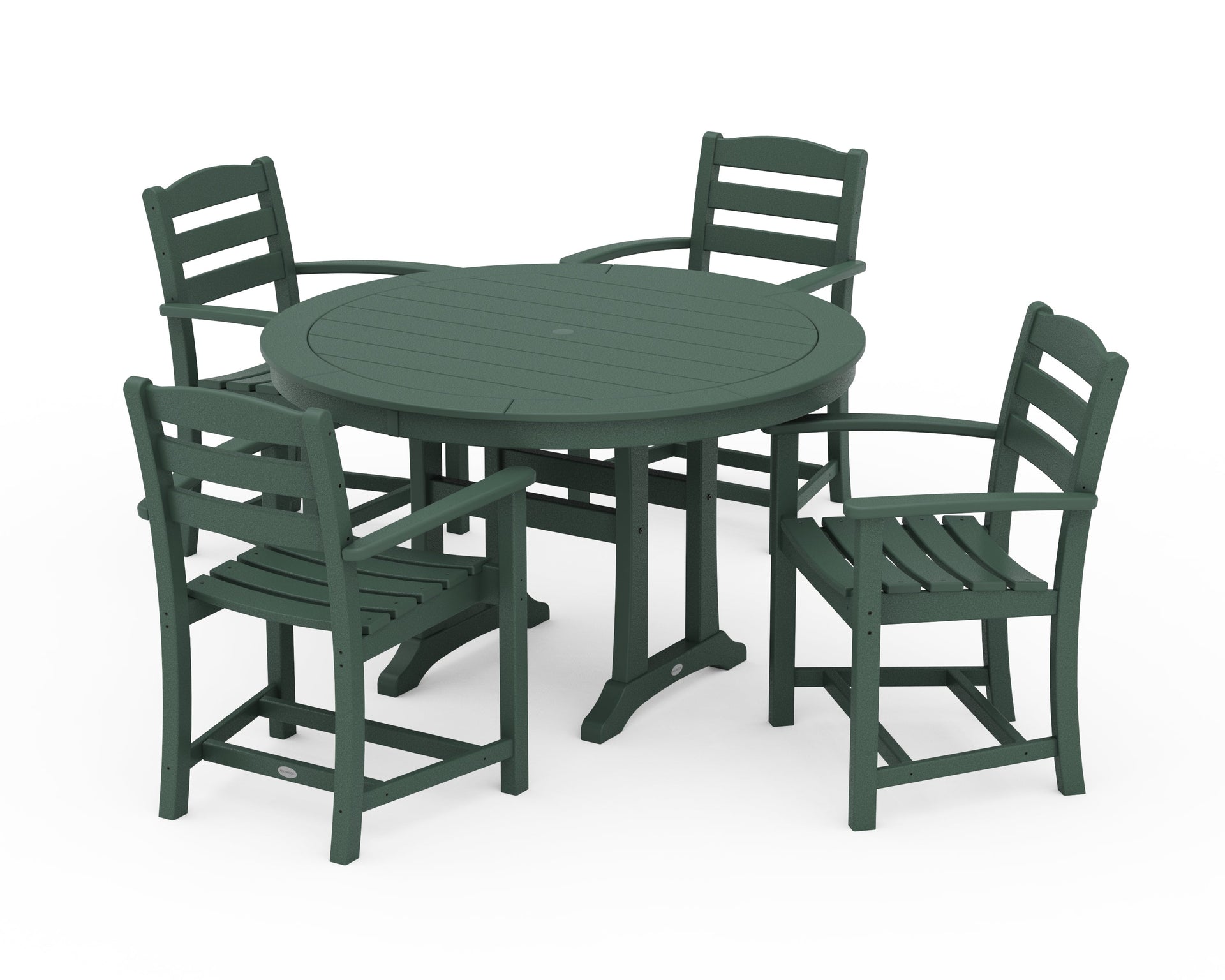 La Casa Café 5-Piece Arm Chair Dining Set