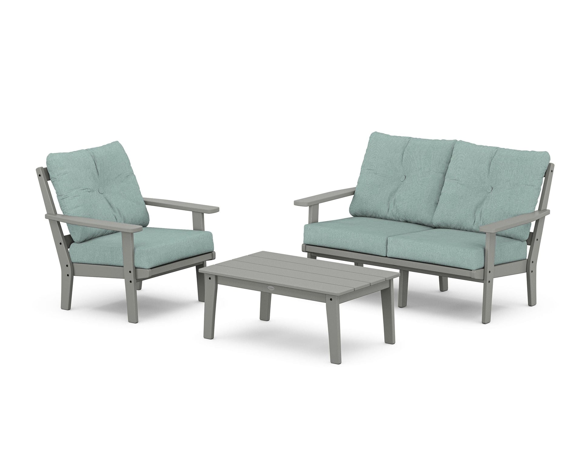 Oxford 3-Piece Deep Seating Set with Loveseat