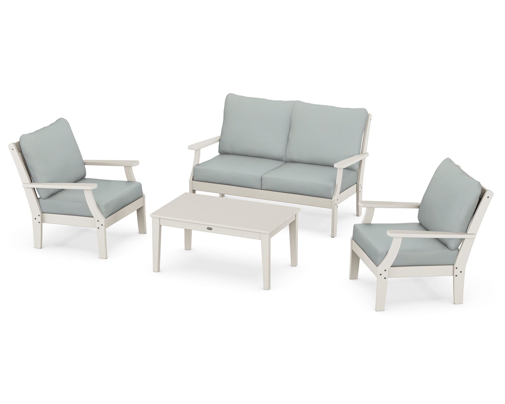 Braxton 4-Piece Deep Seating Chair Set