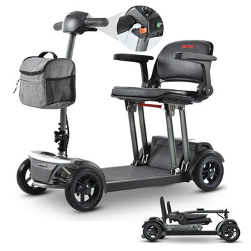 Metro Mobility Air Traveller Mobility Scooter Electric 4-Wheel 24V 4.97 MPH 10-16 Mile Range New
