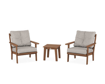 Mission 3-Piece Deep Seating Set