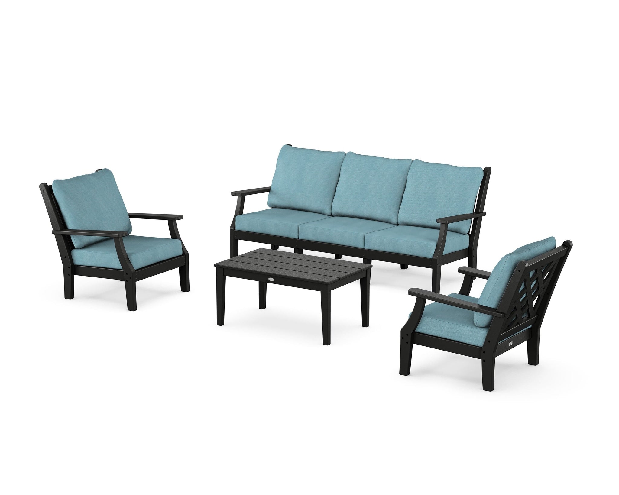 Wovendale 4-Piece Deep Seating Set with Sofa