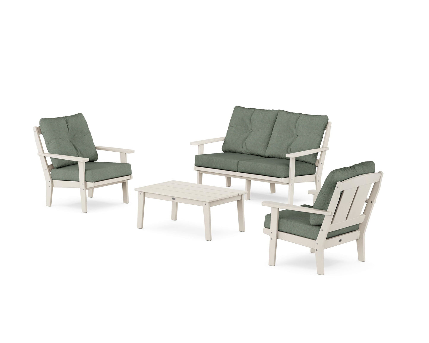 Mission 4-Piece Deep Seating Set with Loveseat