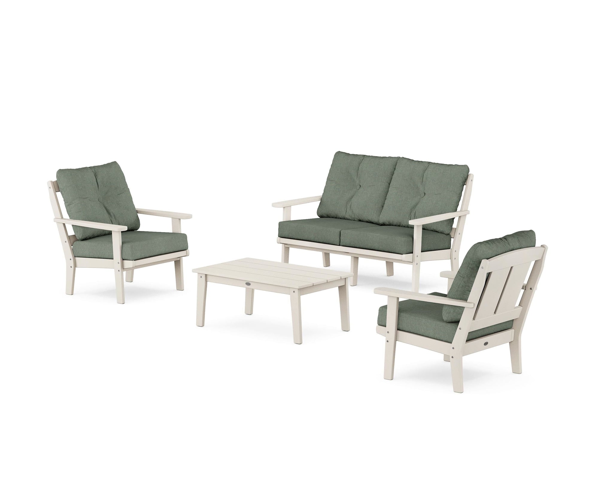 Mission 4-Piece Deep Seating Set with Loveseat