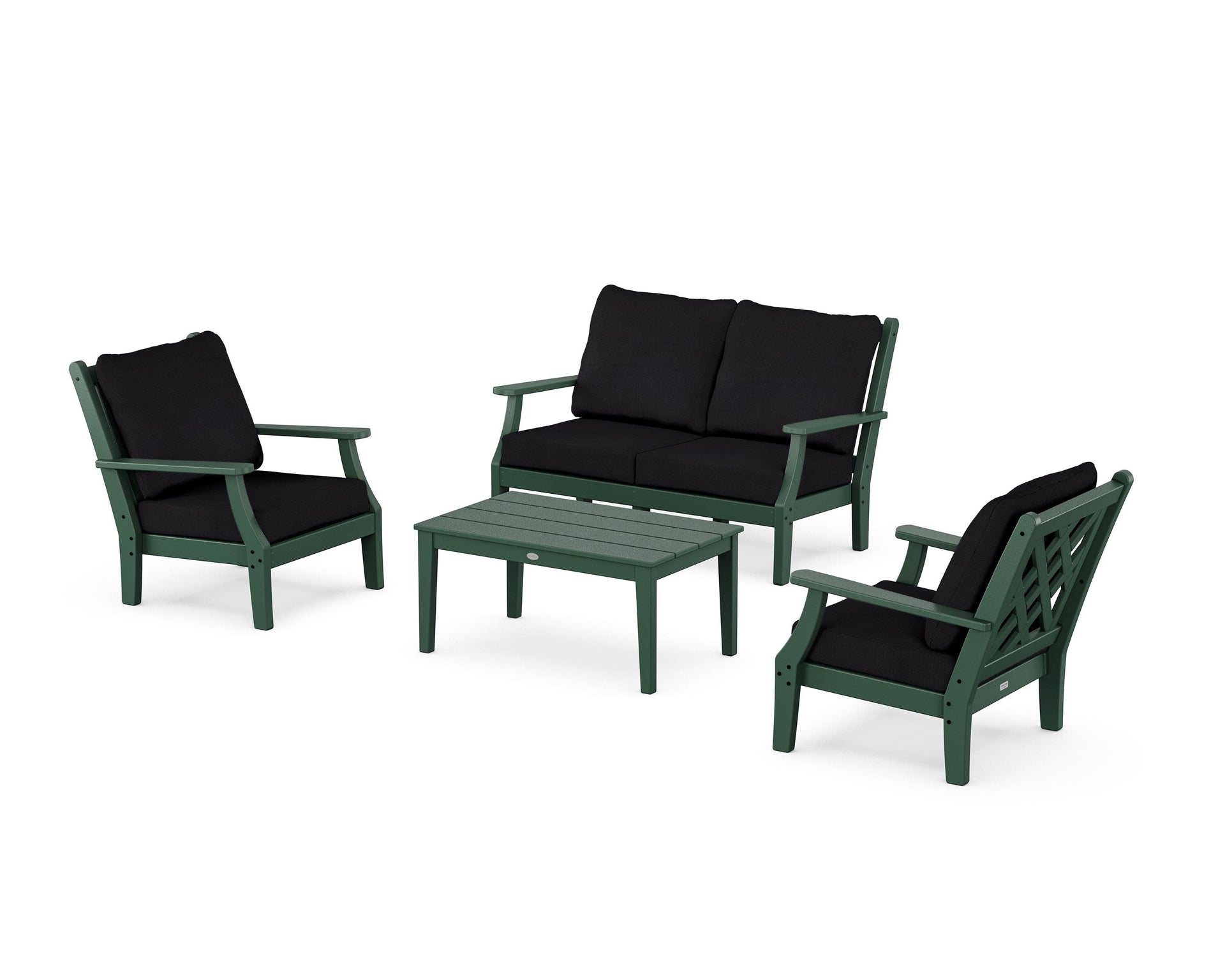 Wovendale 4-Piece Deep Seating Set with Loveseat