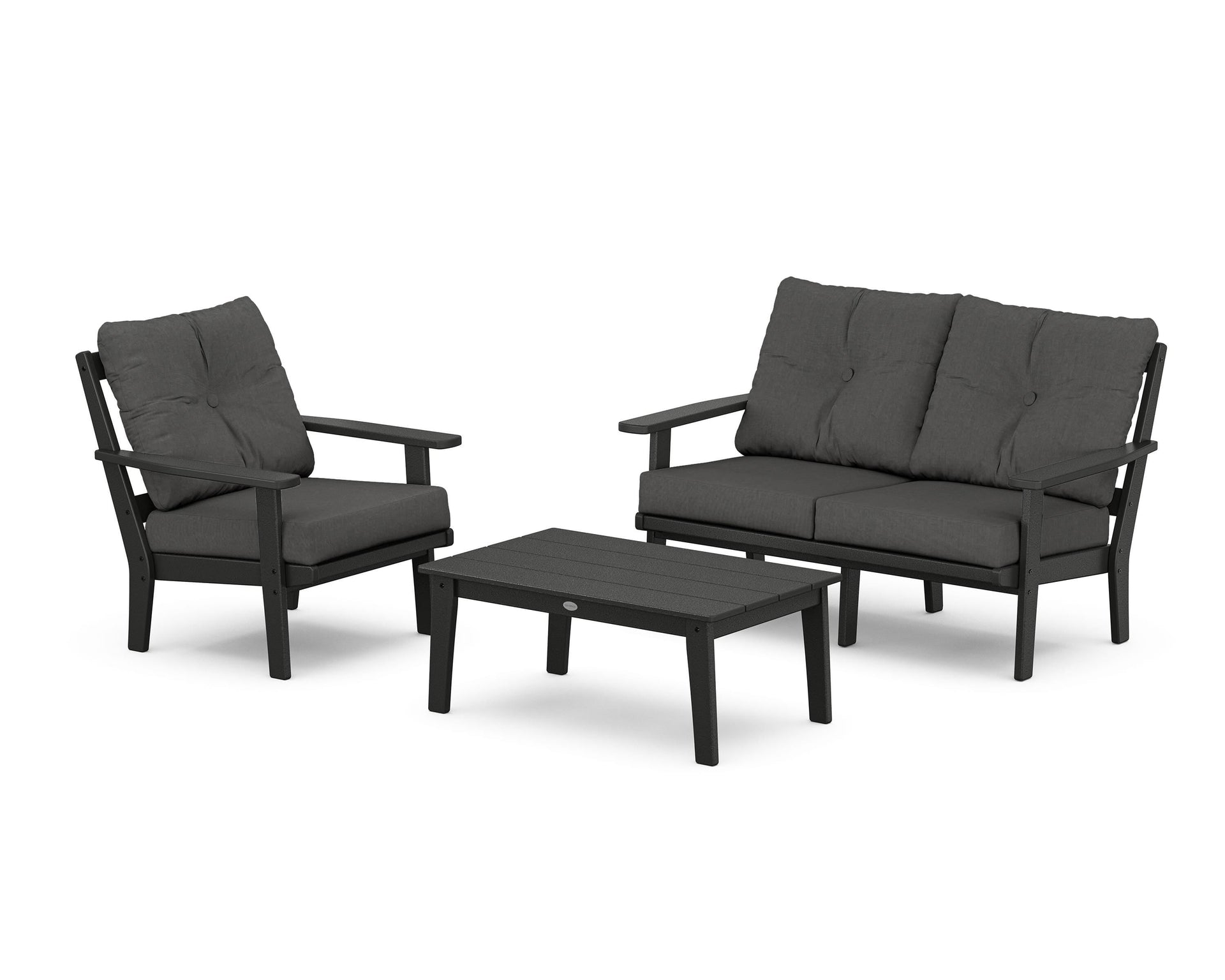Oxford 3-Piece Deep Seating Set with Loveseat