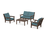 Chippendale 4-Piece Deep Seating Set with Loveseat