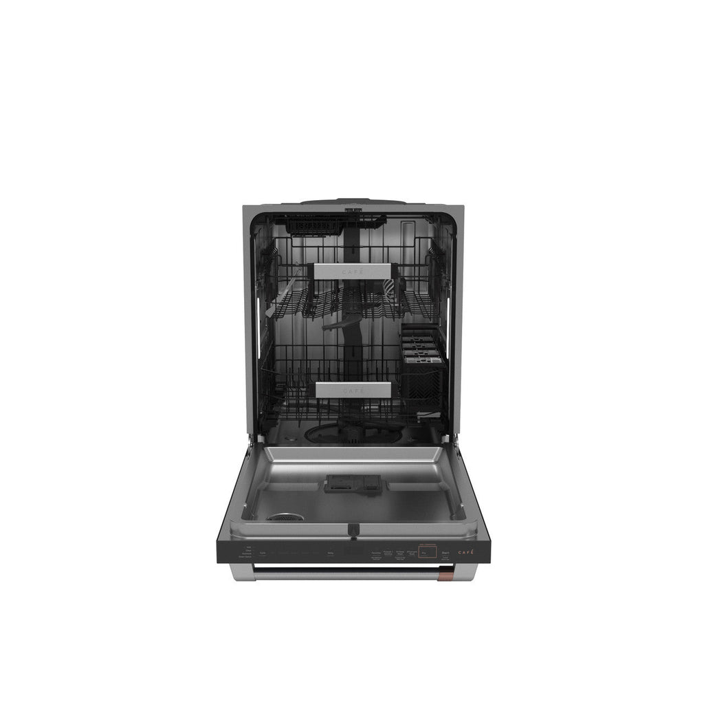 CAFÉ™ CustomFit ENERGY STAR Stainless Interior Smart Dishwasher with Ultra Wash Top Rack and Dual Convection Ultra Dry, LED Lights, 39 dBA