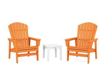 3-Piece Nautical Grand Upright Adirondack Set