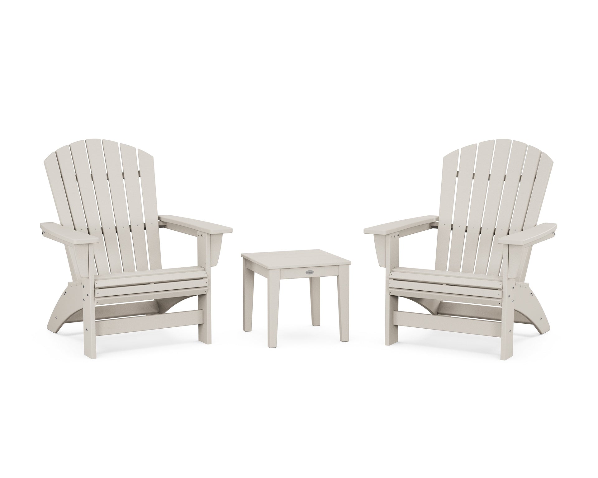3-Piece Nautical Grand Adirondack Set