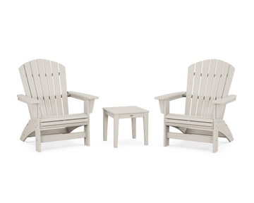 3-Piece Nautical Grand Adirondack Set