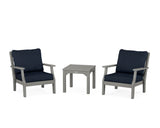 Chinoiserie 3-Piece Deep Seating Set