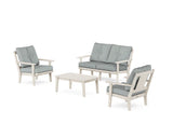 Prairie 4-Piece Deep Seating Set with Loveseat