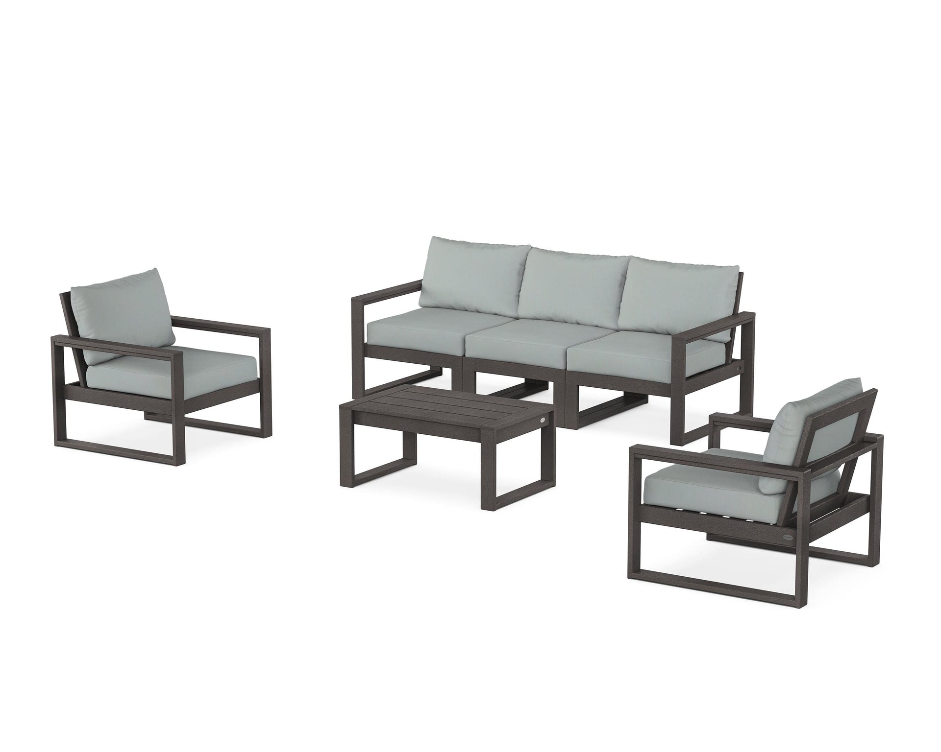EDGE Sectional 4-Piece Deep Seating Set with Sofa