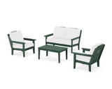 Cottage 4-Piece Deep Seating Set with Loveseat