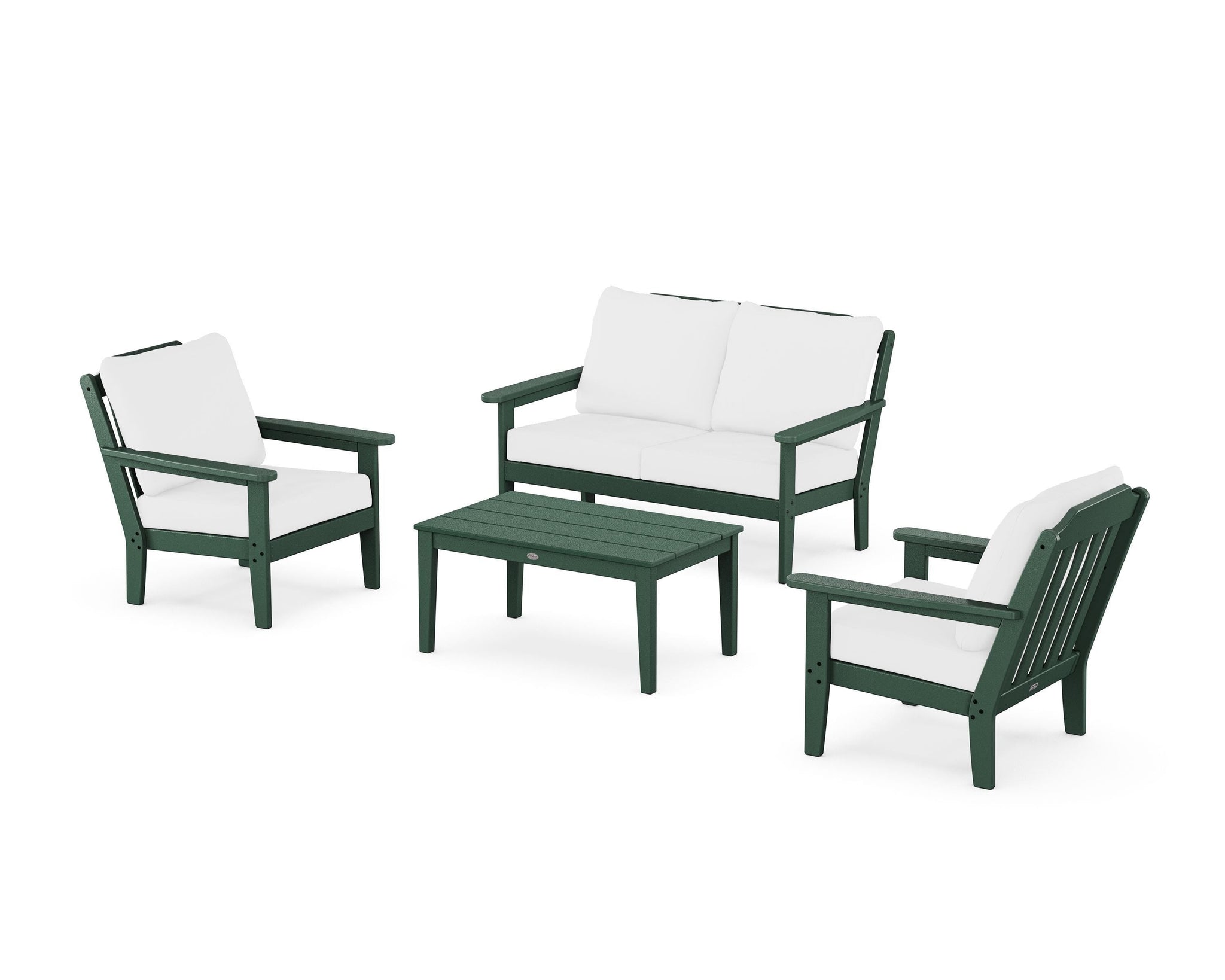 Cottage 4-Piece Deep Seating Set with Loveseat