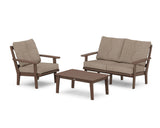 Prairie 3-Piece Deep Seating Set with Loveseat