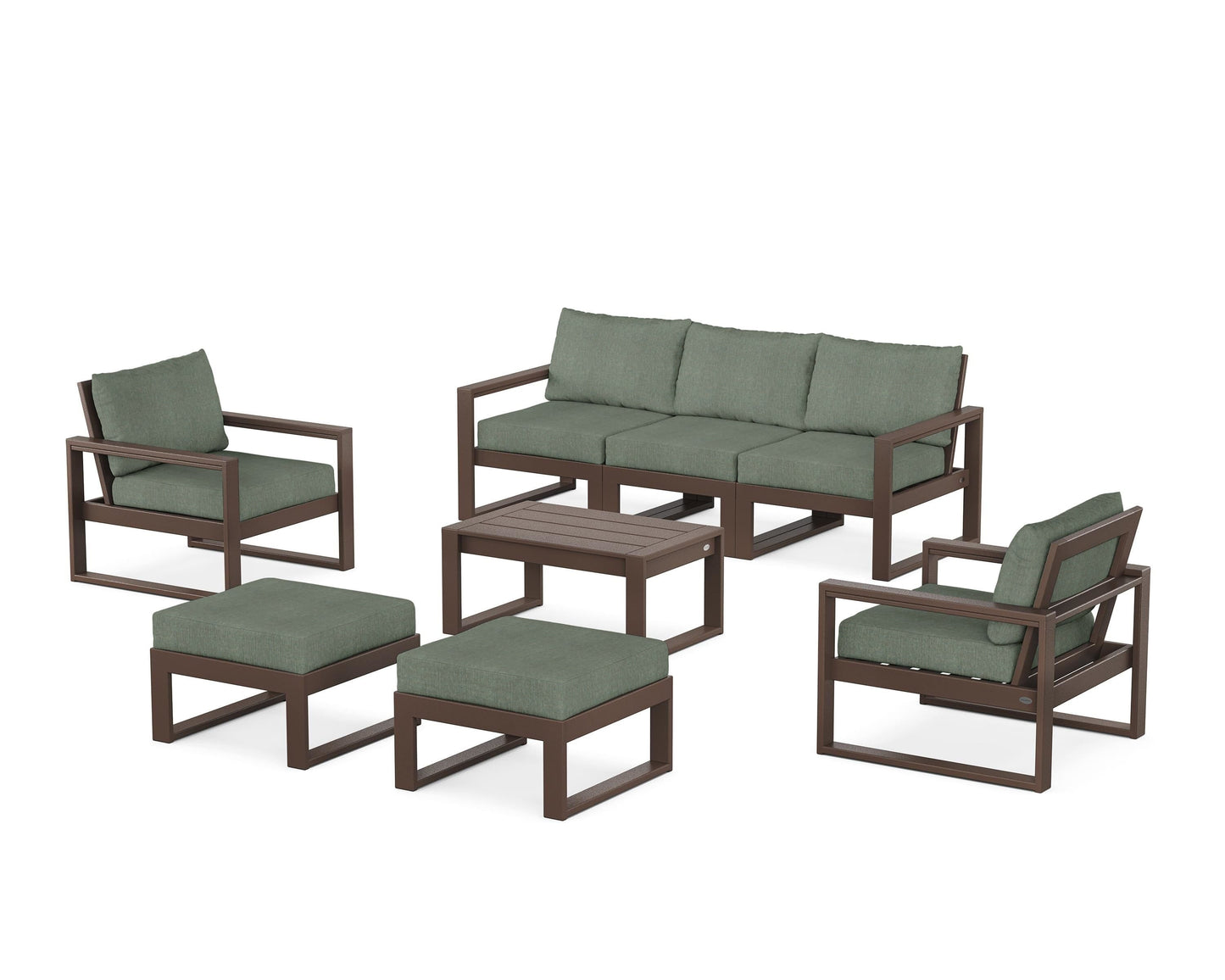 EDGE Sectional 8-Piece Lounge Sofa Set