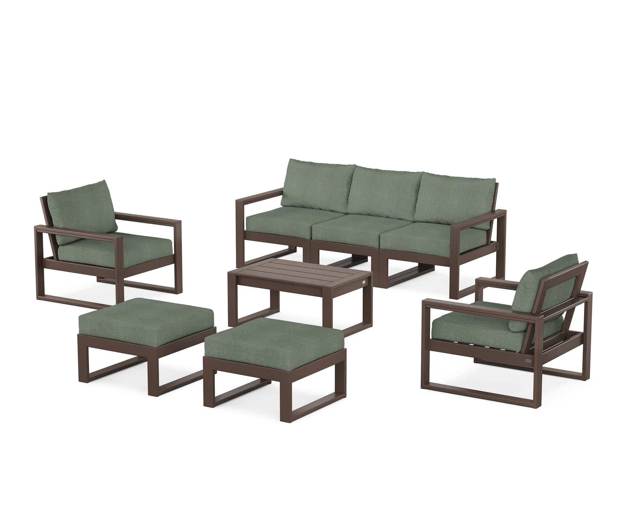 EDGE Sectional 8-Piece Lounge Sofa Set