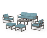 EDGE Sectional 8-Piece Lounge Sofa Set