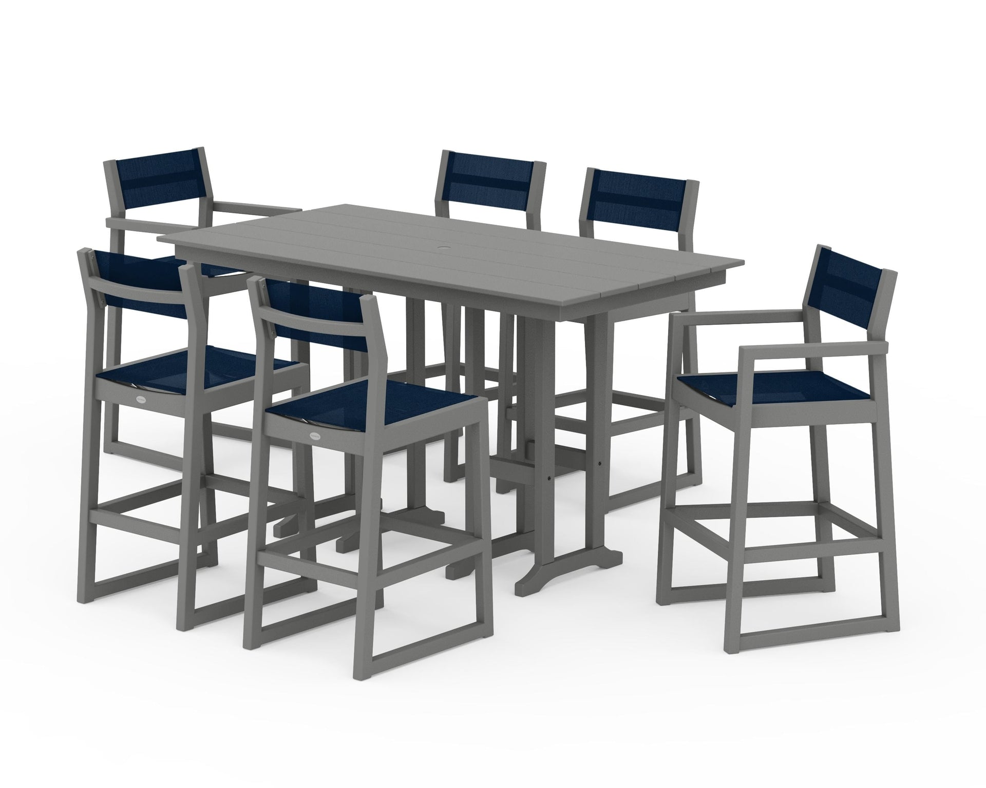 EDGE Sling 7-Piece Farmhouse Bar Set