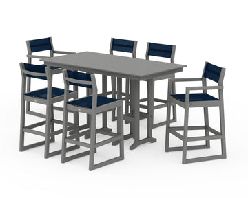 EDGE Sling 7-Piece Farmhouse Bar Set