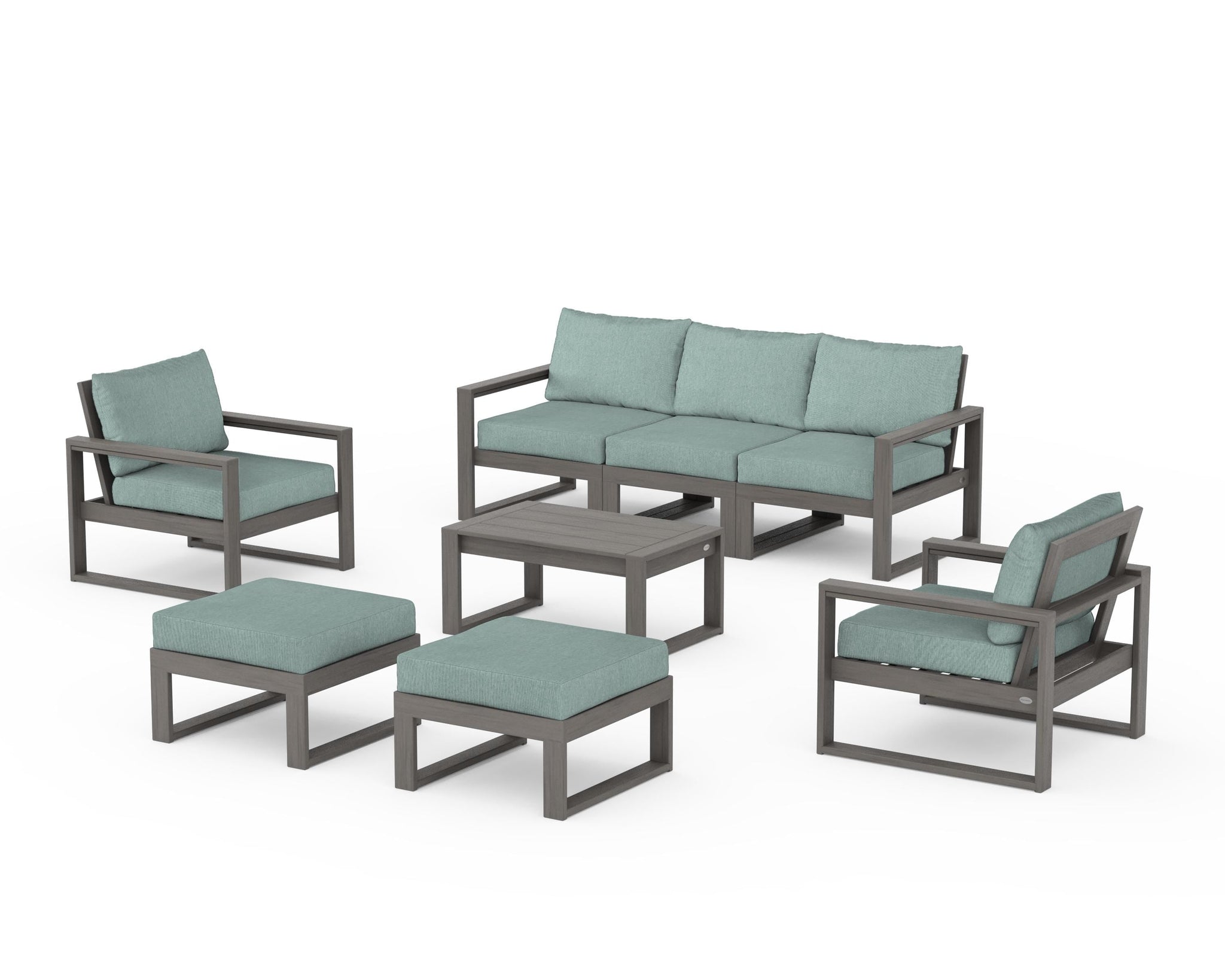 EDGE Sectional 8-Piece Lounge Sofa Set