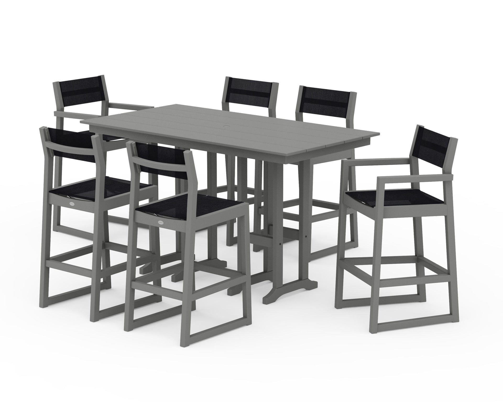 EDGE Sling 7-Piece Farmhouse Bar Set