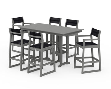 EDGE Sling 7-Piece Farmhouse Bar Set