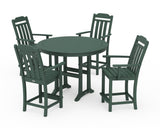 Cottage 5-Piece Round Counter Set