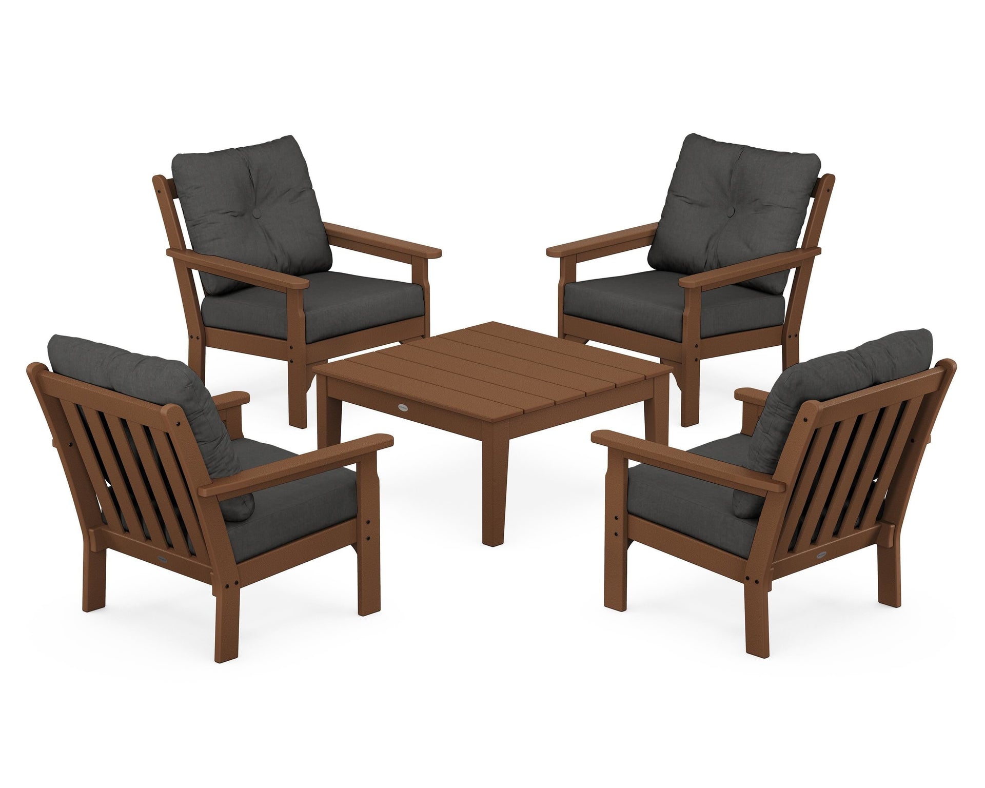 Vineyard 5-Piece Deep Seating Conversation Set